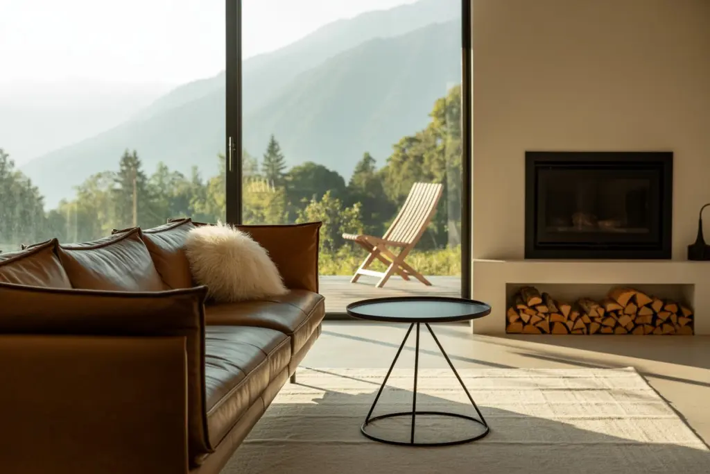 Polishef concrete floor