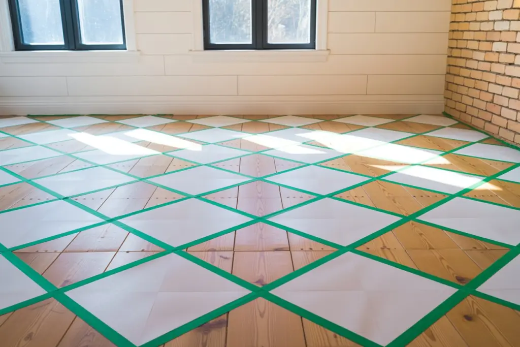 Which floor can be painted?