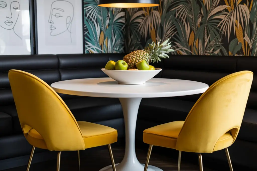 How to create a comfortable breakfast area 9 Rejuvenate your breakfast area chairs