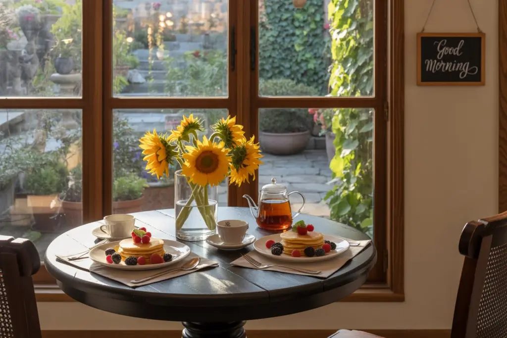 How to create a comfortable breakfast area 6 breakfast area