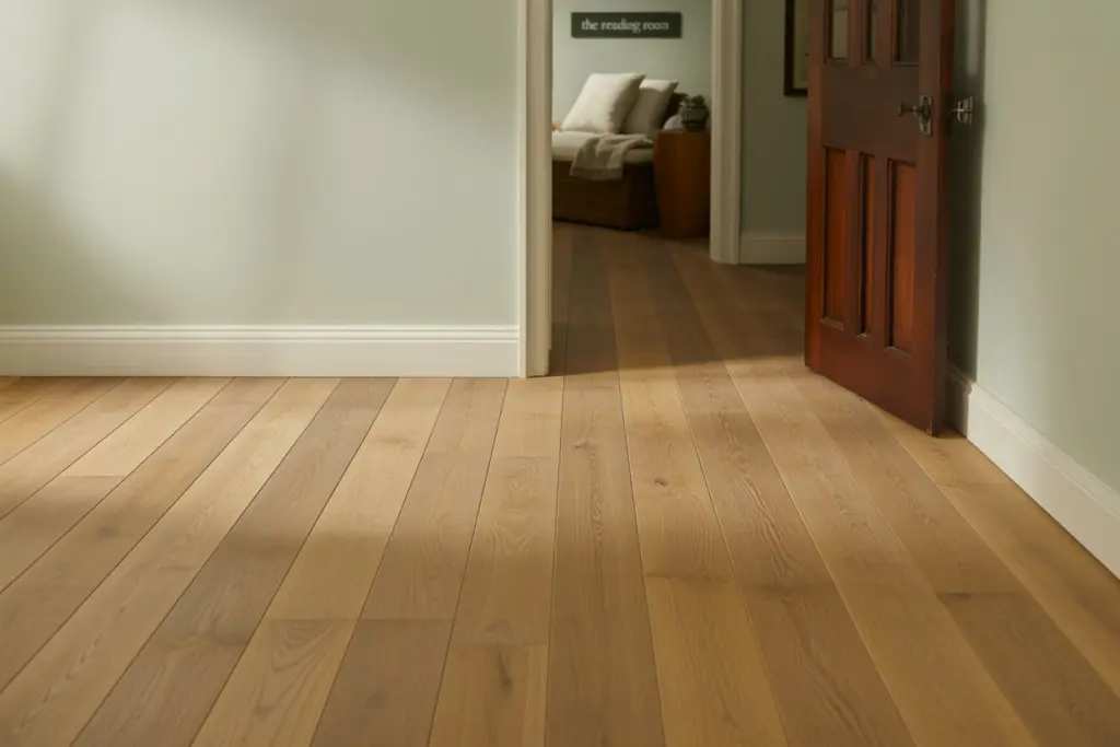 In which way you should lay the wood flooring