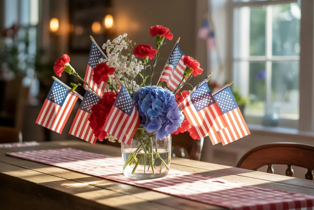 4th of July decoration: an amazing way to celebrate in 2024 4 4th of July decoration: Table Centerpieces