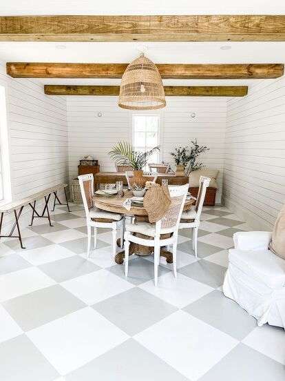 Painting a concrete or cement floor
