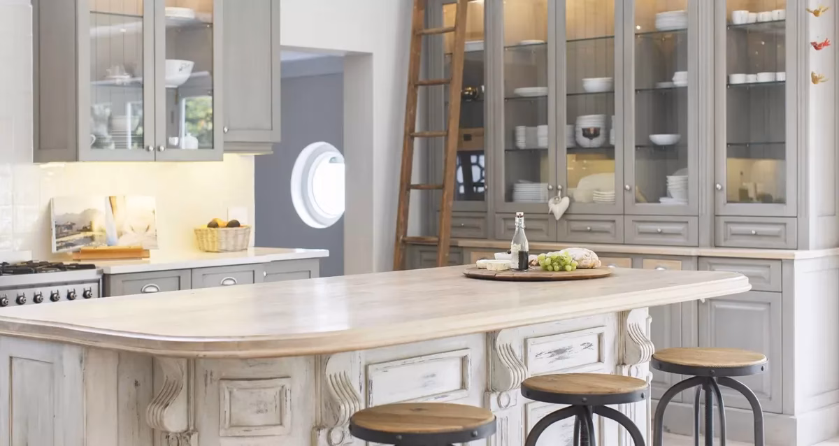 central kitchen island