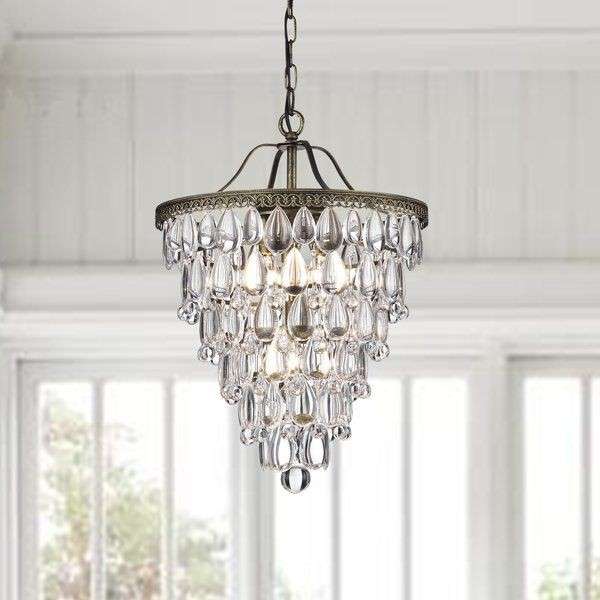 solid and flashy chandelier 
