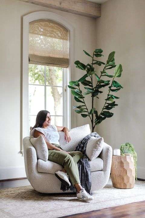 Living room armchair