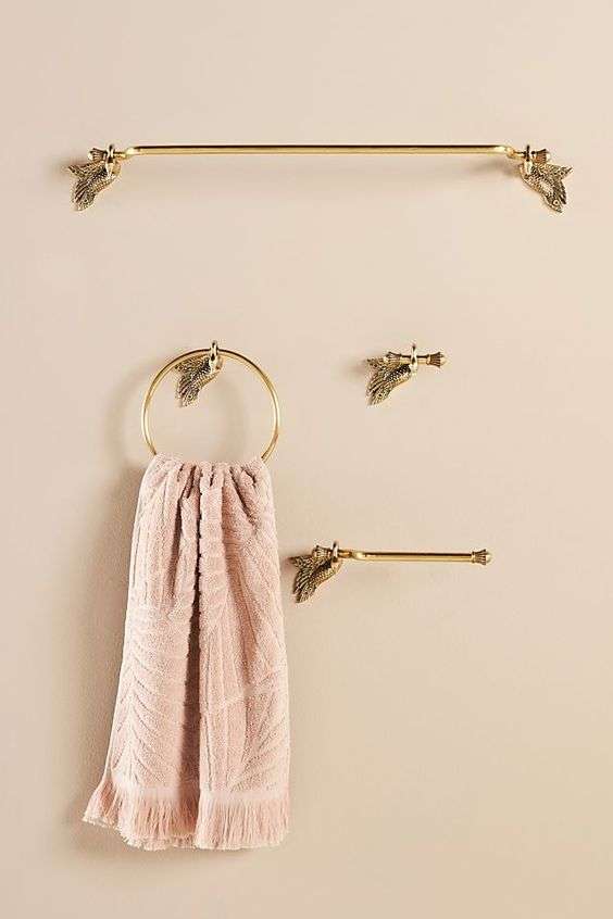 Bathroom accessories: Wall-Mounted Towel Bars