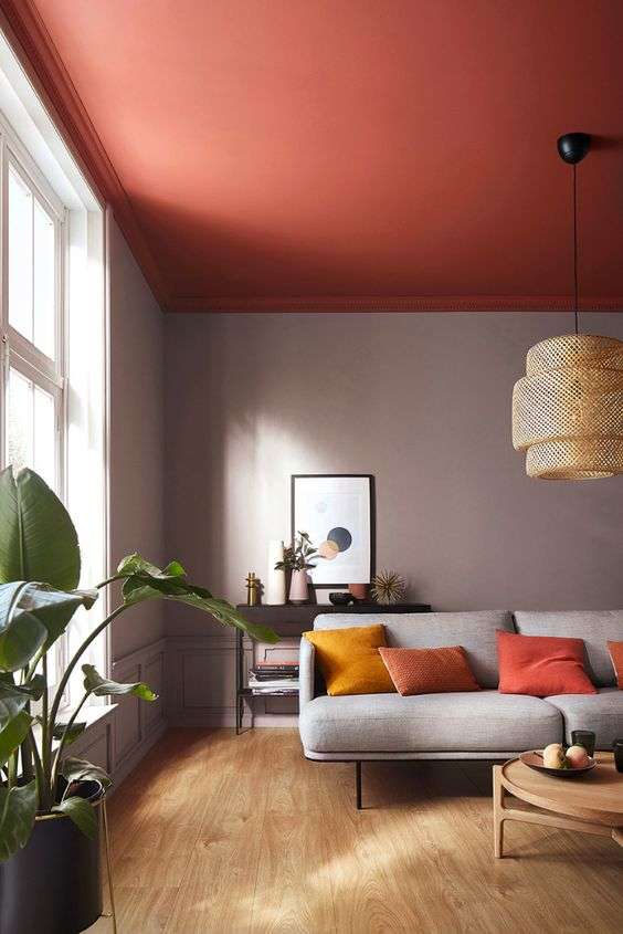 Terracotta ceiling color 