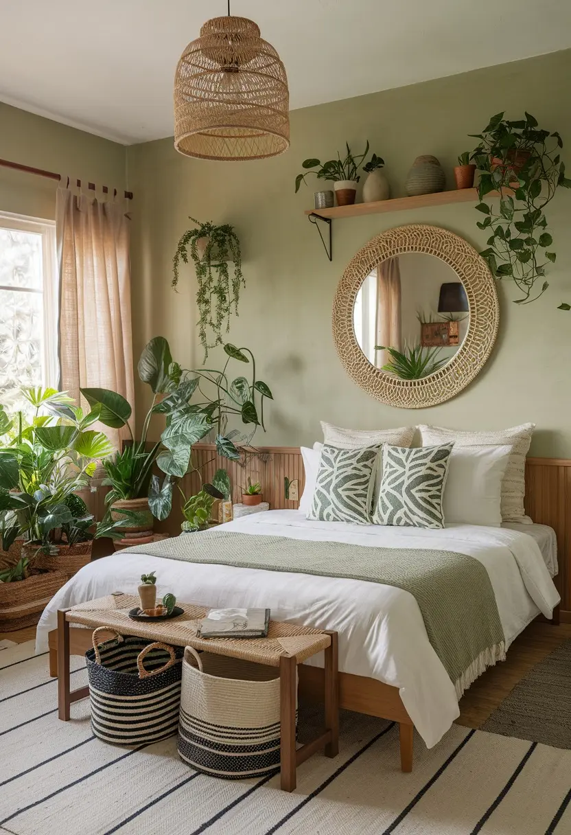 How to succeed an elegant Boho bedroom 3 bohemain room