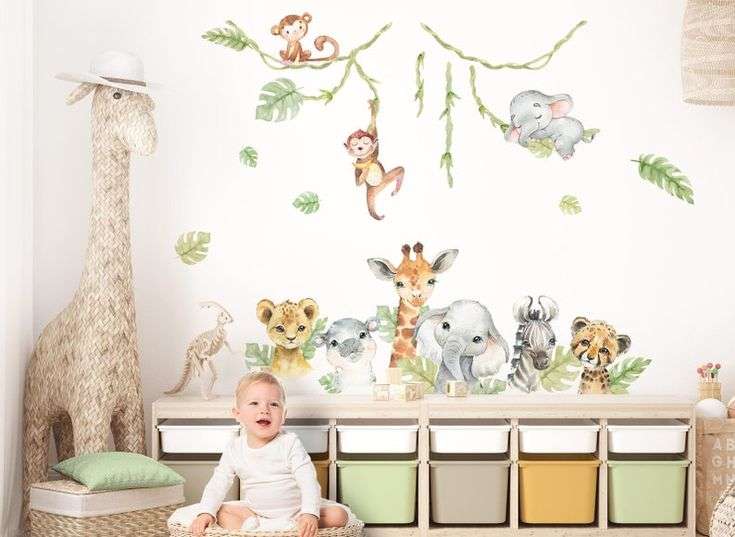 Boy nursery wall stickers