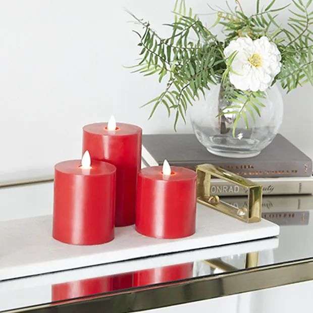 Red candles