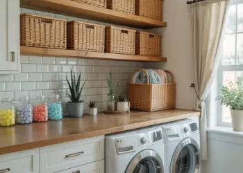 Laundry Room Decoration: How to Combining Functionality and Style 18 Laundry Room Decoration: How to Combining Functionality and Style