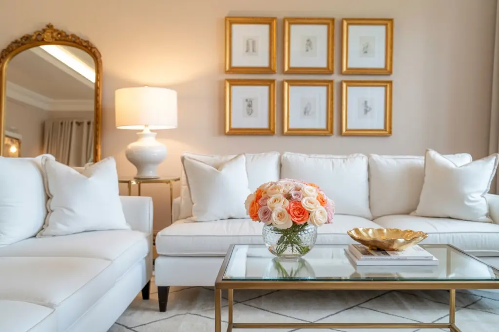 The Steps to the Living room decoration of your dreams 19 Accessories and wall Dress up the walls