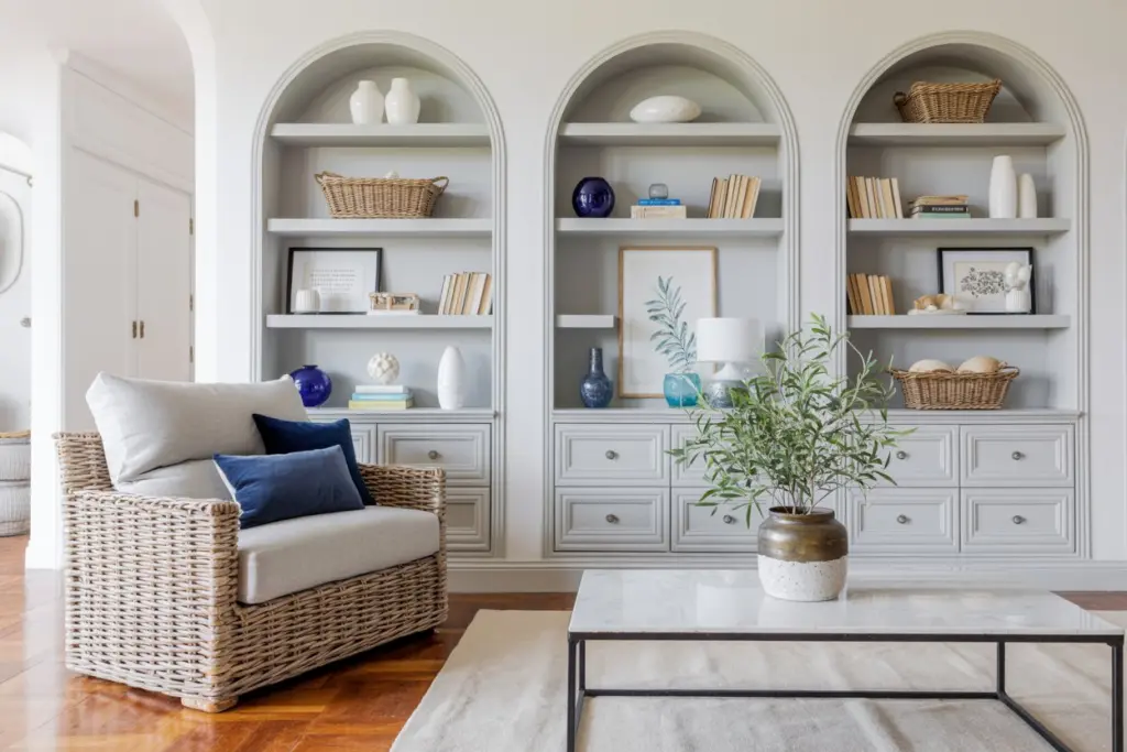 The Steps to the Living room decoration of your dreams 10 Shelves and storage furniture: