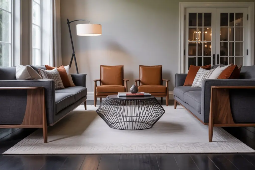 The Steps to the Living room decoration of your dreams 13 Two sofas are placed face to face