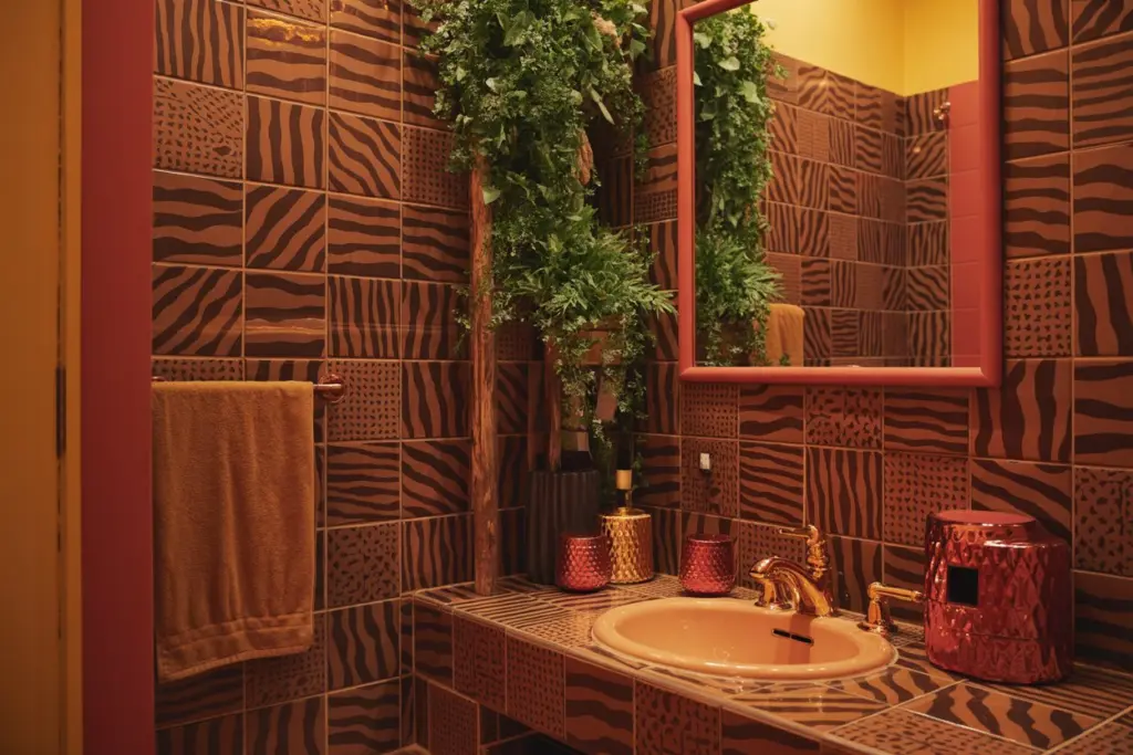 Toilet design: 20 amazing Decorative Ideas to impression you 4 Bathroom tiles