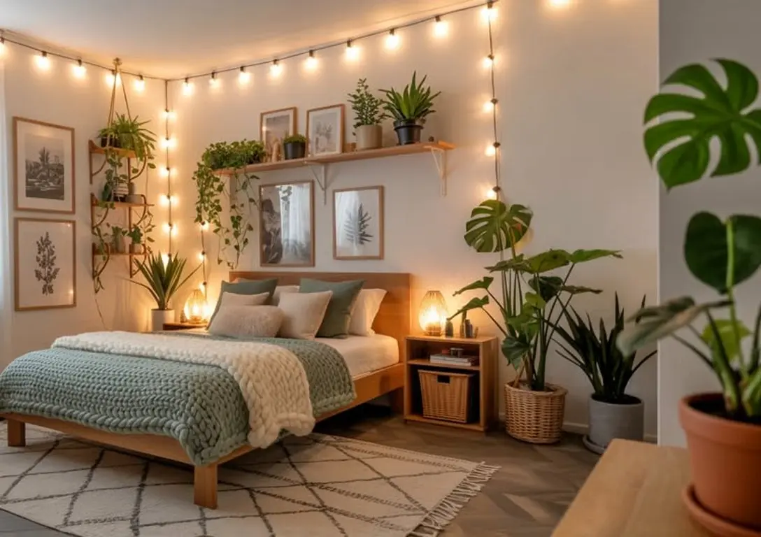 Nature-Inspired Elements in the Boho Bedroom