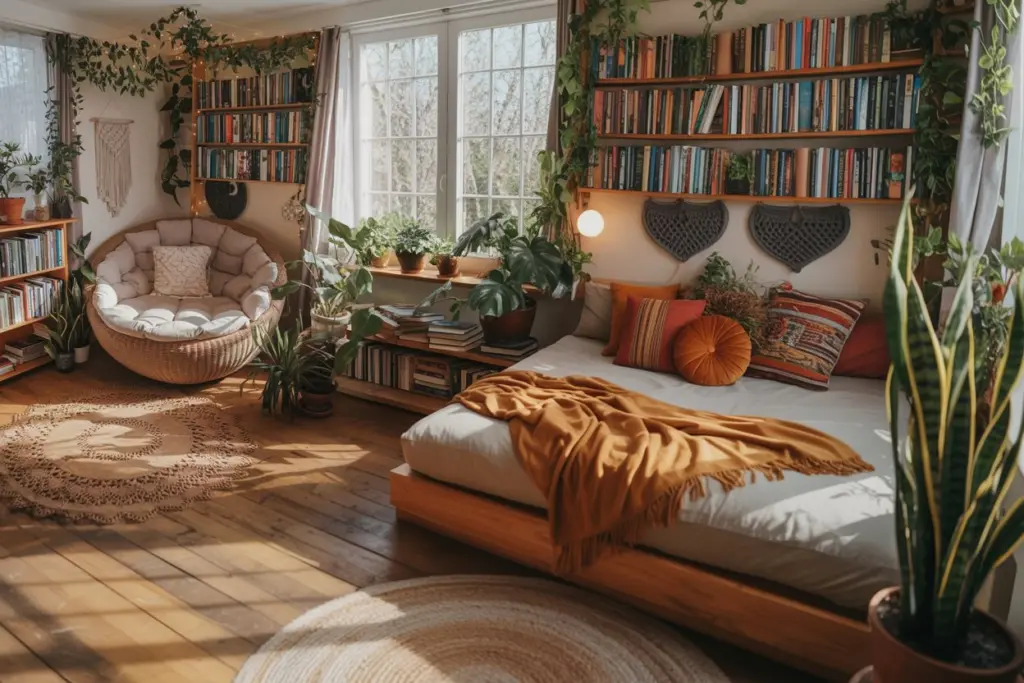 ✨ Warm, cozy, and stylish – the perfect nook for relaxation.