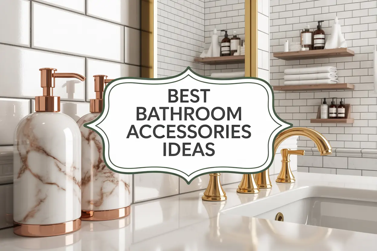 Bathroom accessories: take a look at these details