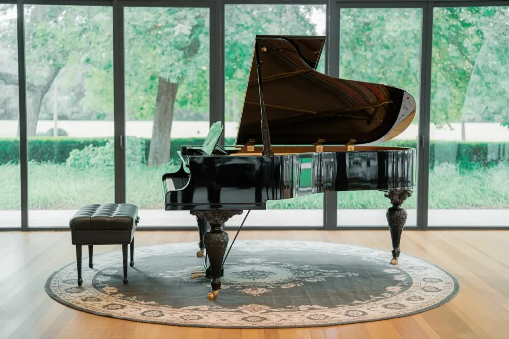 Piano Room: how to Create a fabulous ambience in your home 9 Piano seat
