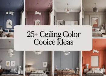 How to select the right ceiling color for your home