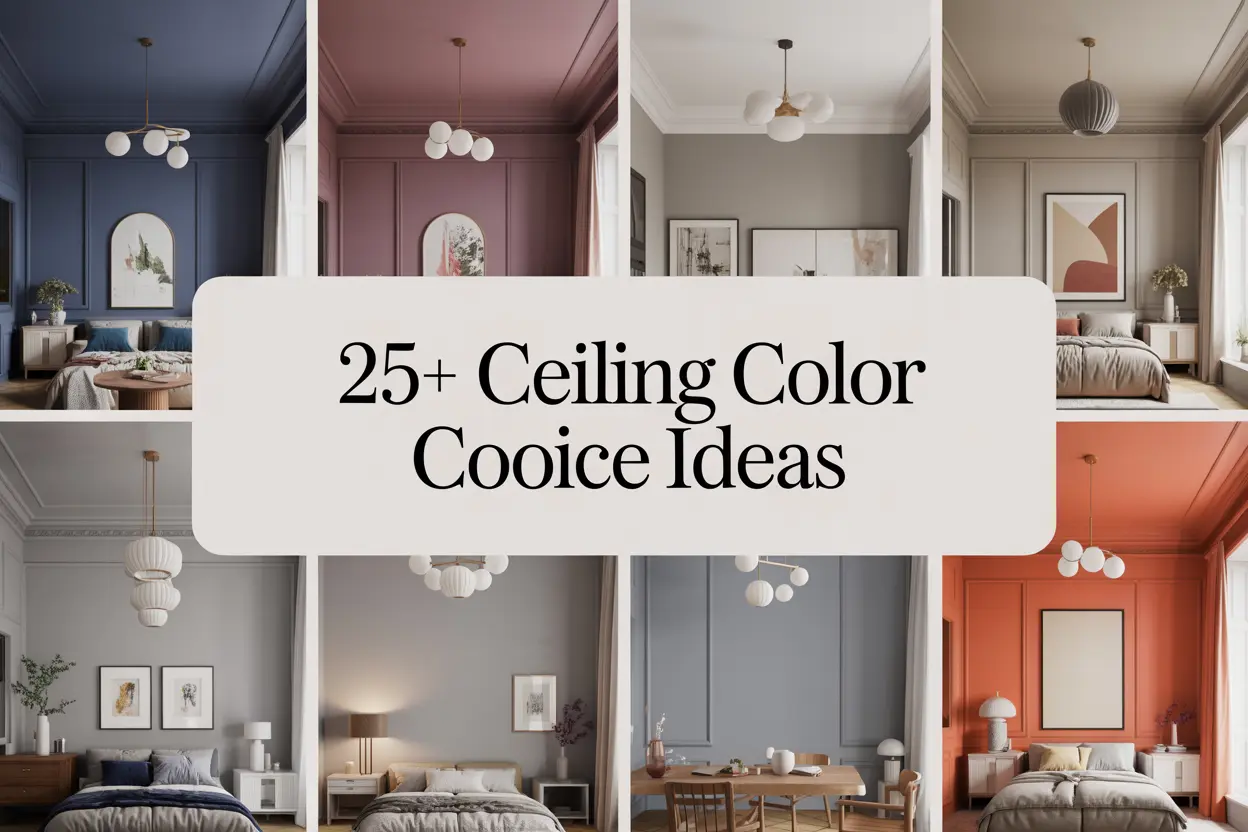 How to select the right ceiling color for your home