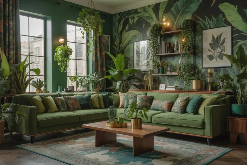 Maximalist Living Room: Everything you need to know about 8 Plant maximalist at the living room