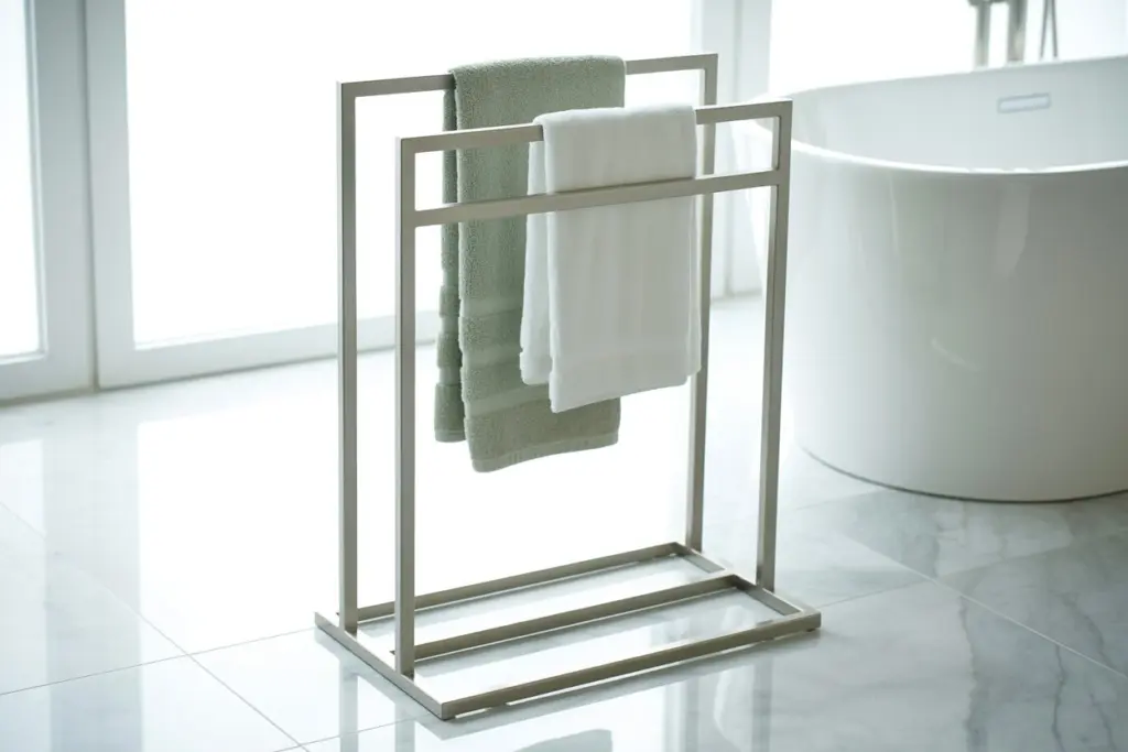 Bathroom accessories: Freestanding Towel Racks