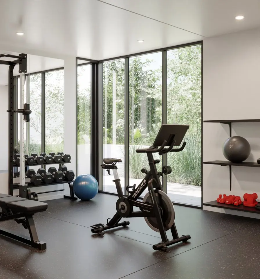 How to design a gym room at home 10 gym room decoration