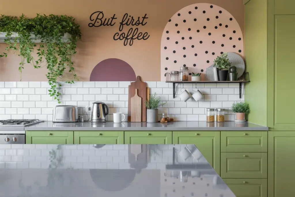 Kitchen Countertop Decoration: How to Elevate Your Kitchen carefully and creatively 18 Colorful Artwork or Wall Décor