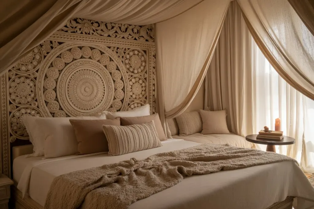 How to succeed an elegant Boho bedroom 11 bohemian-style bedroom