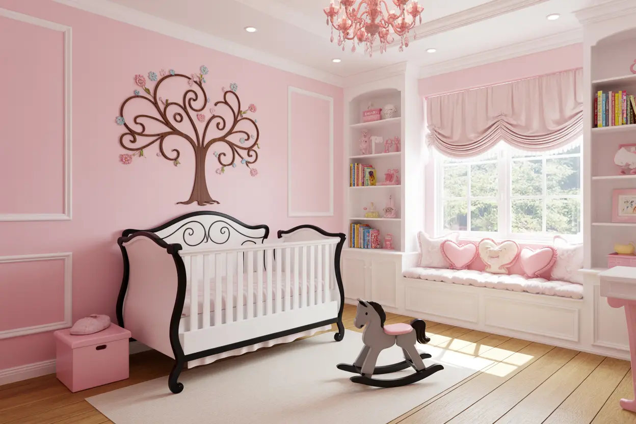 Girl nursery room: 10 details to Create and design your Little angel’s Room
