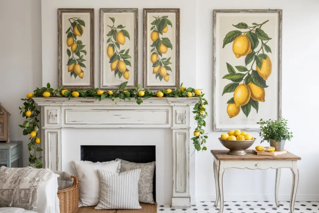 Summer decoration with Theme Lemon