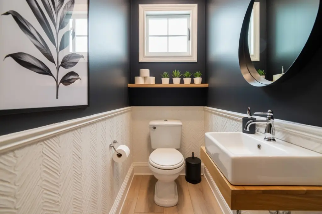 Toilet design: 20 amazing Decorative Ideas to impression you 17 Bathroom Mirror