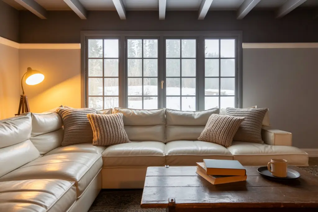 How to select the right ceiling color for your home 18 living room with dark grey ceiling