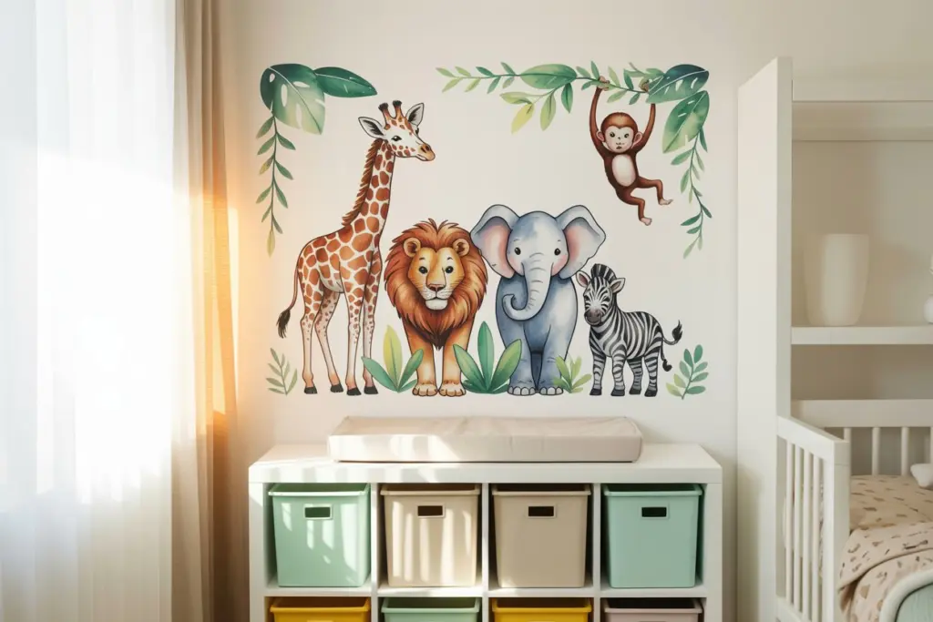 The ultimate guide to decorating a baby boy nursery 11 Boy nursery wall stickers