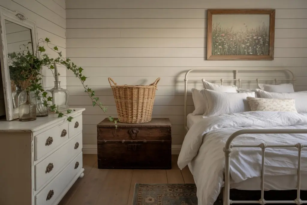 Farmhouse style bedroom