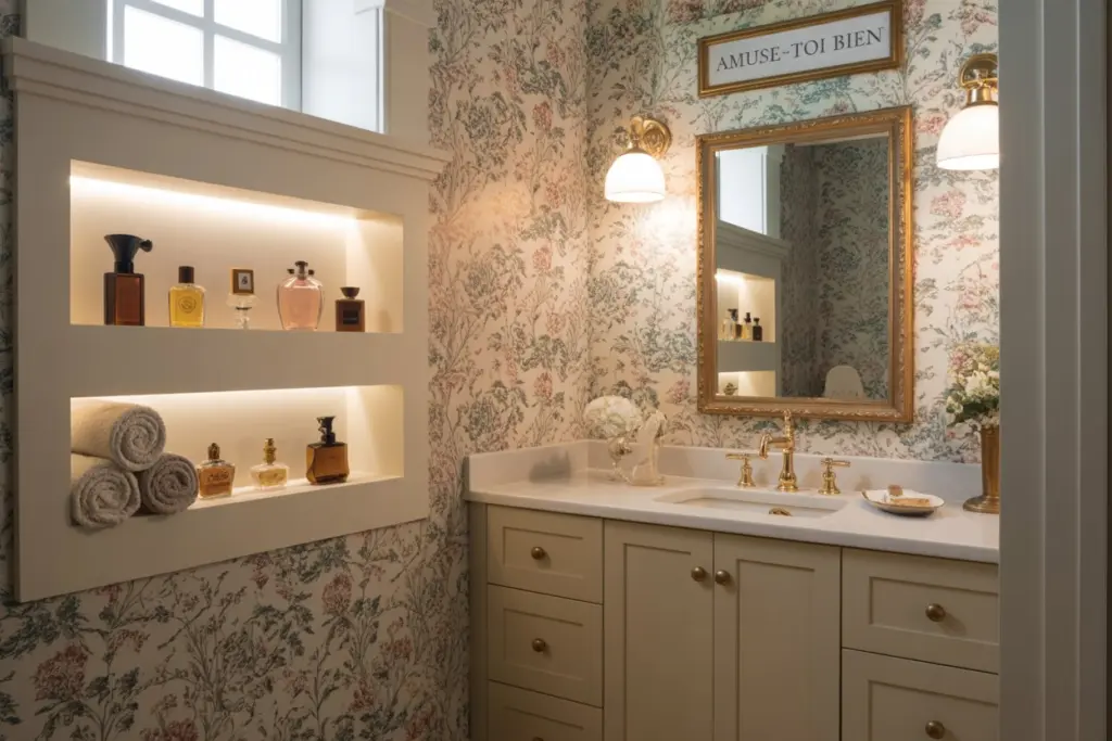 Find how to create an elegant powder room 15 Find how to create an elegant powder room