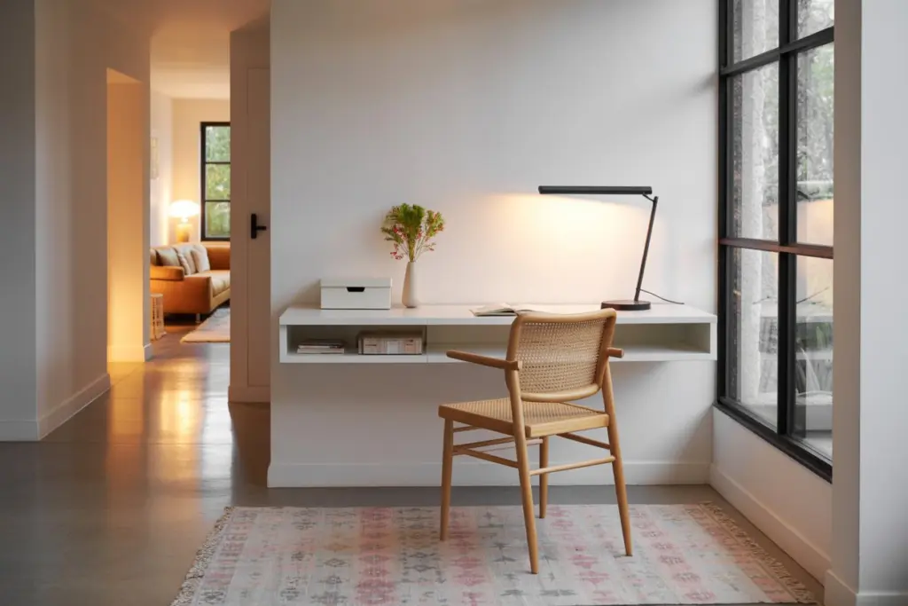 Home Office: how to design a workspace in every room 22 How do you create an office corner in the hallway?
