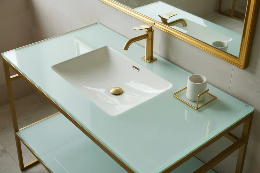 Find how to create an elegant powder room 10 undermount sinks
