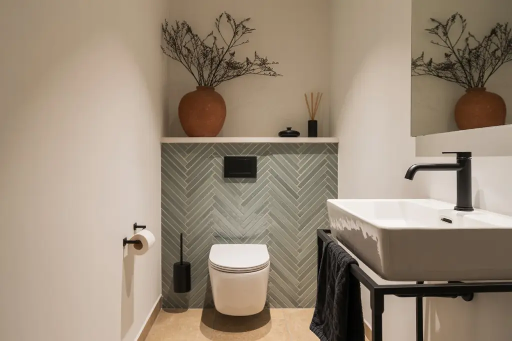 Toilet design: 20 amazing Decorative Ideas to impression you 12 minimalist small bathroom interior