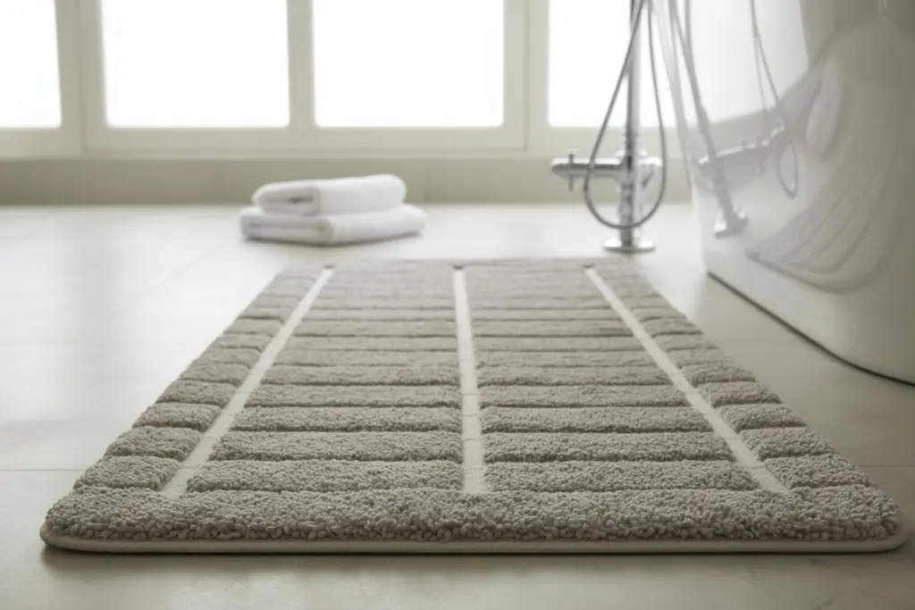 Bathroom accessories: how to choose bath mat and shower curtain 3 Bathroom accessories: how to choose bath mat and shower curtain