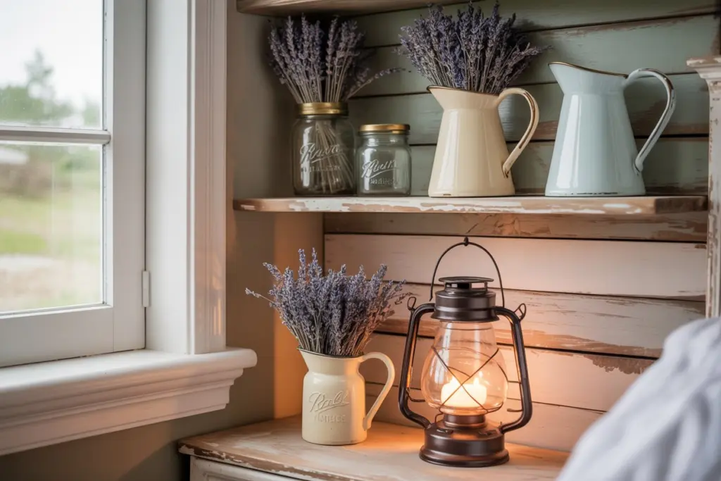 Displays with open shelves