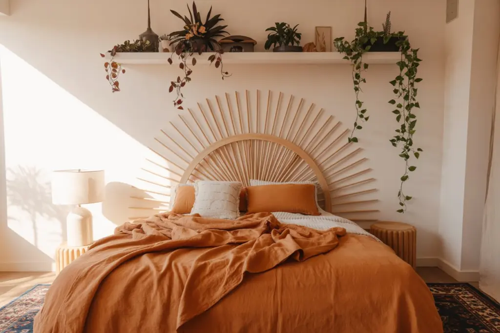 How to succeed an elegant Boho bedroom 5 Boho Bedroom Headboard with a Statement