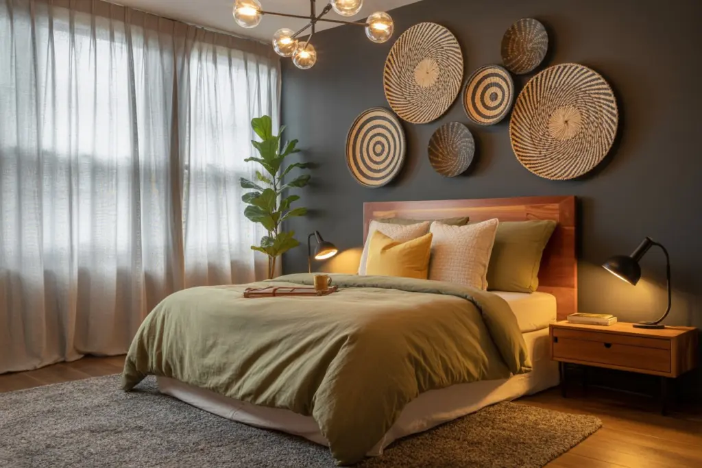 How to succeed an elegant Boho bedroom 14 Boho Bedroom with Warm Earthy Tones:
