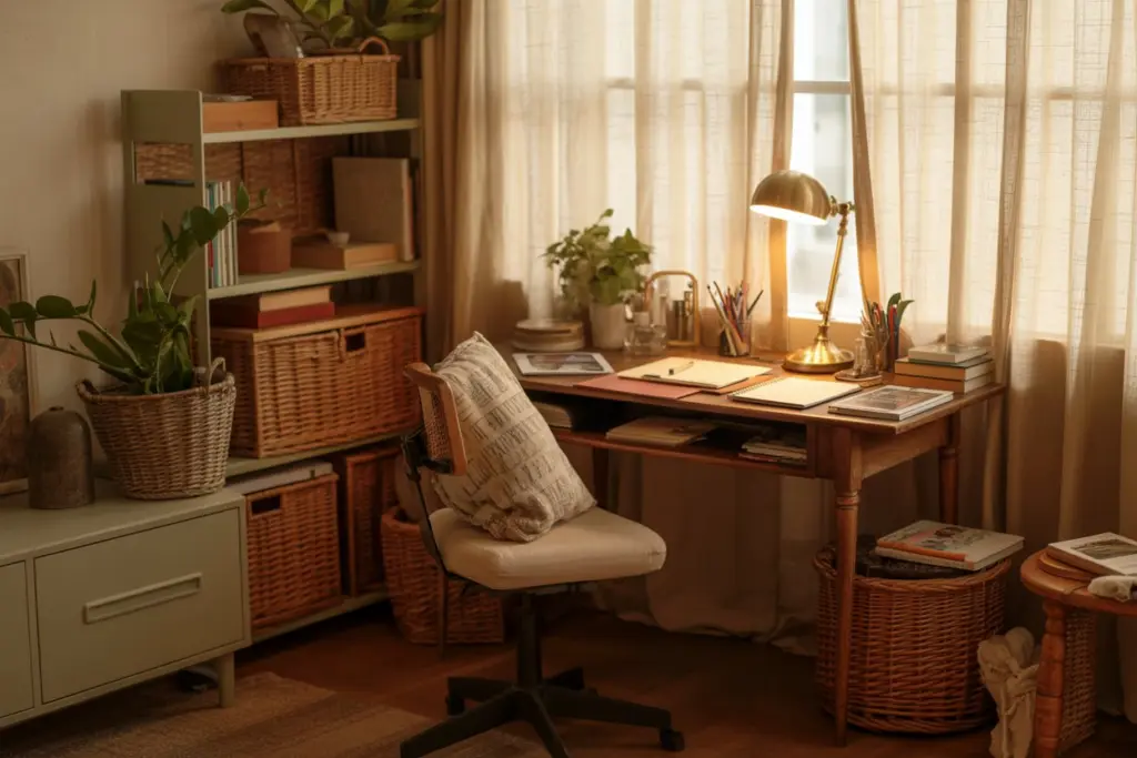 Home Office: how to design a workspace in every room 10 Boho Home Office