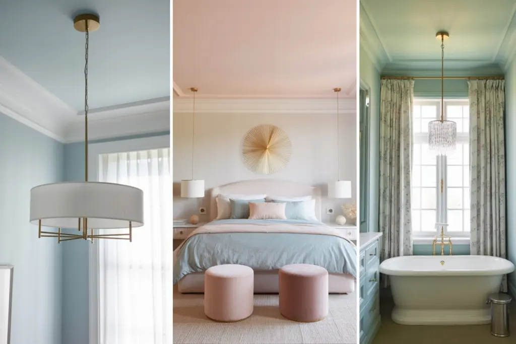 How to select the right ceiling color for your home 11 Pastel shades ceiling color