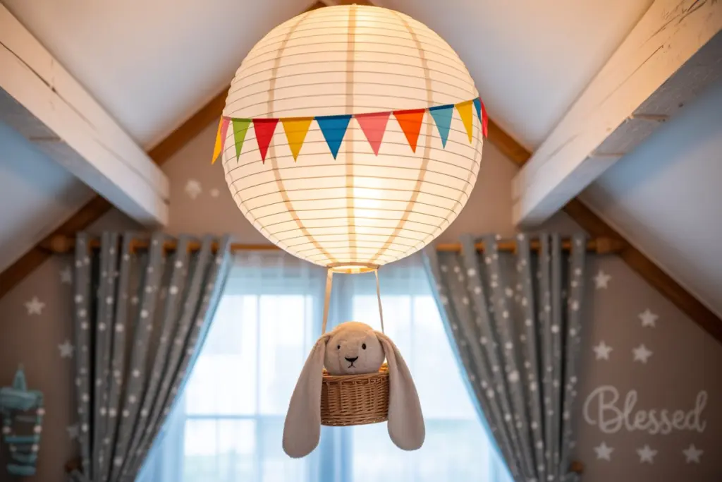 The ultimate guide to decorating a baby boy nursery 16 Baby boy room lighting