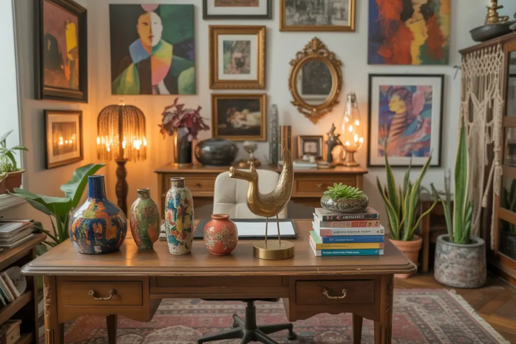 How To Use The Maximalist Style For A Color And Personality Explosion 8 maximalism home office