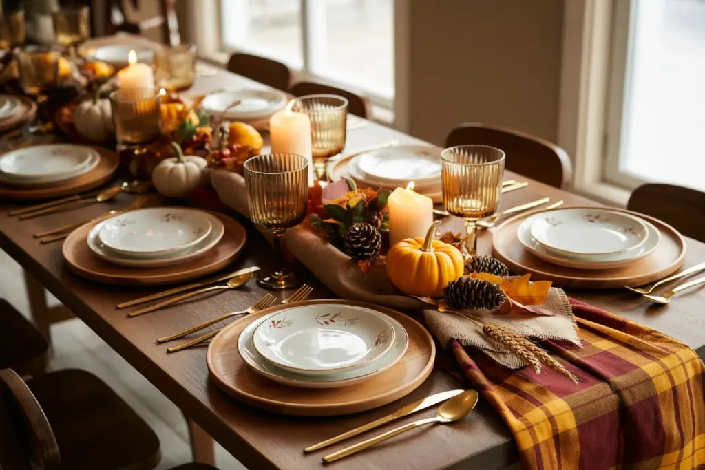 Bring the amazing Fall Decoration Inside your Home 13 Harvest-themed Tablescapes for Fall Decoration